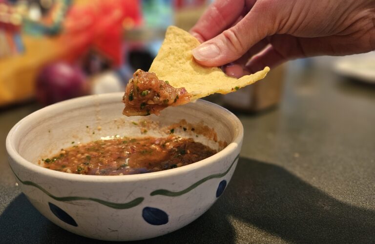 Party Appetizer: Delicious Homemade Salsa